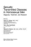 Cover of: Sexually Transmitted Diseases in Homosexual Men: Diagnosis, Treatment, and Research