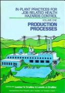 Cover of: 2 Volume Set  , In-Plant Practices for Job Related Health Hazards Control