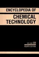 Cover of: Kirk-Othmer Encyclopedia of Chemical Technology, Silicon Compounds to Succinic Acid and Succinic Anhydride (Encyclopedia of Chemical Technology)