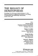 Cover of: The Biology of Haematopoiesis (Progress in Clinical & Biological Research) by Nicholas Dainiak, Nicholas Dainiak