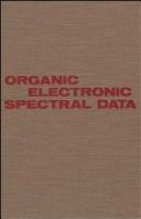 Cover of: 1985, Volume 27, Organic Electronic Spectral Data by 