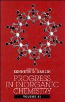 Cover of: Progress in Inorganic Chemistry, Volume 41 by Kenneth D. Karlin
