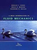 Brief Introduction to Fluid Mechanics by Donald F. Young