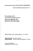 Cover of: Quantum Biology and Quantum Pharmacology (Quantum Biology Symposia)
