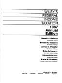 Cover of: Wiley's Federal Income Taxation, 1987