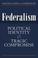 Cover of: Federalism