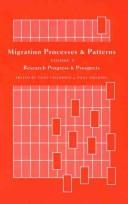 Cover of: Migration Processes and Patterns by Tony Champion, Tony Fielding