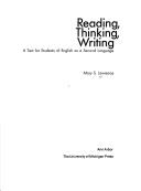 Cover of: Reading, thinking, writing by Mary S. Lawrence, Mary S. Lawrence