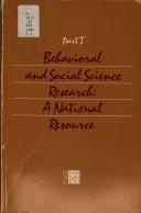Cover of: Behavioral and Social Science Research: A National Resource, Part I