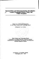 Cover of: Ground water and soil contamination remediation | 