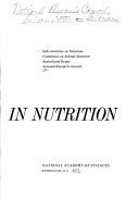 Selenium in nutrition by National Research Council (U.S.). Subcommittee on Selenium.