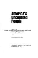 Cover of: America's uncounted people; by National Research Council (US)