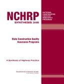 Cover of: State Construction Quality Assurance Programs by Charles S. Hughes