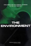 Cover of: The environment: challenges for the chemical sciences in the 21st century