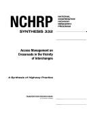 Access Management on Crossroads in the Vicinity of Interchanges by Marc A. Butorac