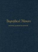 Cover of: Biographical Memoirs: V.66 (<i>Biographical Memoirs:</i> A Series) by Office of the Home Secretary, National Academy of Sciences U.S.