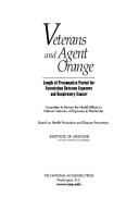 Cover of: Veterans and Agent Orange by Institute of Medicine, Institute of Medicine