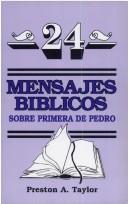 Cover of: 24 Mensajes Biblicos Sobre Primera de Pablo / 24 Biblical Messages (Mensajes Biblicos)