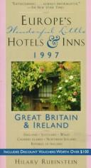 Cover of: Europe's Wonderful Little Hotels & Inns, 1997 by Hilary Rubinstein