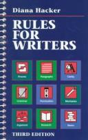 Cover of: Rules for Writers: A Brief Handbook