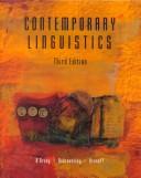 Cover of: Contemporary Linguistics by 