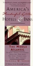 Cover of: America's Wonderful Little Hotels and Inns by Sandra W. Soule, Sandra W. Soule