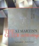 Cover of: St. Martin's Guide to Writing 6e Short and CD-Rom Writing Guide Software (Axelrod/Cooper, the St. Martin's Guide to Writing, Short) by Rise B. Axelrod, Charles R. Cooper