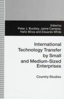 Cover of: International Technology Transfer by Small and Medium-Sized Enterprises: Country Studies