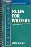 Cover of: Rules for Writers 5e and Comment for Rules for Writers 5e | Diana Hacker