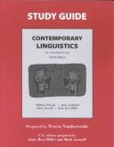 Cover of: Contemporary Linguistics: An Introduction (Study Guide)