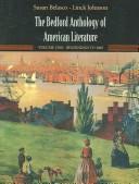 Cover of Bedford Anthology of American Literature V1 & Benito Cereno