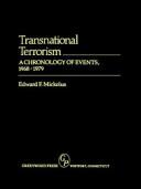 Cover of: Transnational Terrorism by Edward F. Mickolus, Edward F. Mickolus