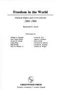 Cover of: Freedom in the World by Raymond D. Gastil, Raymond D. Gastil