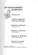 Cover of: Management Scientist Version 3.0: Softwa