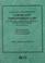 Cover of: Statutory Supplement to Labor and Employment Law, Problems, Cases and Materials in the Law of Work (American Casebook Series)