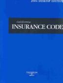 Cover of: California Insurance Code 2004 | 