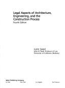 Cover of: Legal Aspects of Arch, Egrg, & Constr 4e by Justin Sweet