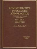 Cover of: Administrative Procedure and Practice: Problems and Cases