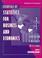 Cover of: Workbook to Accompany Essentials of Statistics for Business and Economics