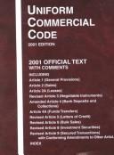 Cover of: Uniform commercial code by American Law Institute., American Law Institute.