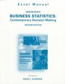 Cover of: Ken Black's Business Statistics: Contempory Decision Making : Excel Manual