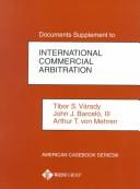 Cover of: Document Supplement to International Commercial Arbitration: A Transnational Perspective (American Casebooks (Paperback))