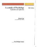 Cover of: Essentials of psychology by Dennis Coon