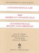 Cover of: Constitutional Law the American Constitution