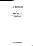 Cover of: The Esophagus by edited by Donald O. Castell.