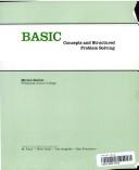 Cover of: Basic Concepts & Struct Prob Solving