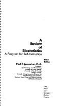 Cover of: A Review of Biostatistics by Paul E. Leaverton