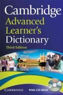 Cover of: Cambridge Advanced Learner's Dictionary by 