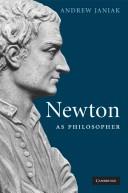 Cover of: Newton as Philosopher