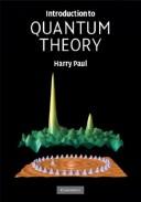 Cover of: Introduction to Quantum Theory